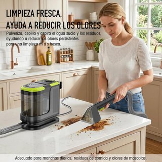 Limpiador tapicerías aspiración y lavado NUEVO