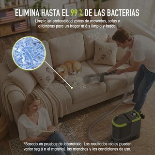Limpiador tapicerías aspiración y lavado NUEVO