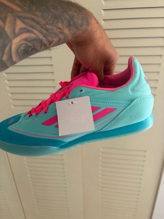 Adidas Zapatillas Nuevas Azul y Rosa