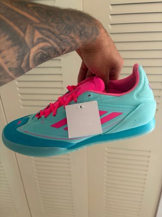 Adidas Zapatillas Nuevas Azul y Rosa