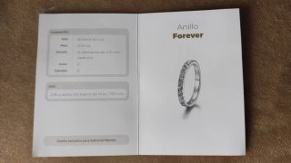 Anillo Forever Talla 7 EEUU