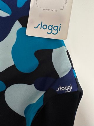 Bañador Sloggi estampado azul