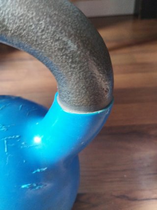 Kettlebell 20 kg Azul