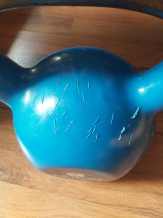 Kettlebell 20 kg Azul
