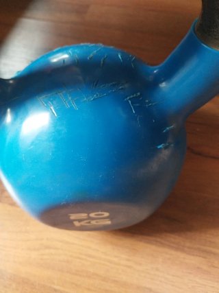 Kettlebell 20 kg Azul