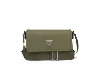 Bandolera Guess Verde Militar