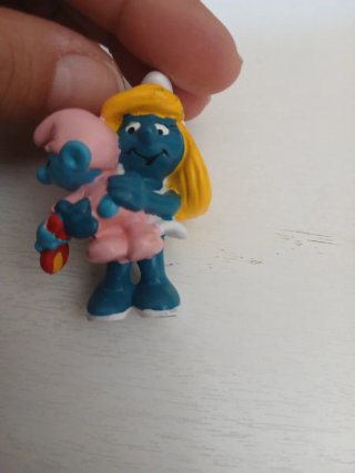 Puffetta con bimbo Smurf