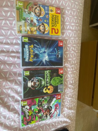 Pack 4 Juegos Nintendo Switch