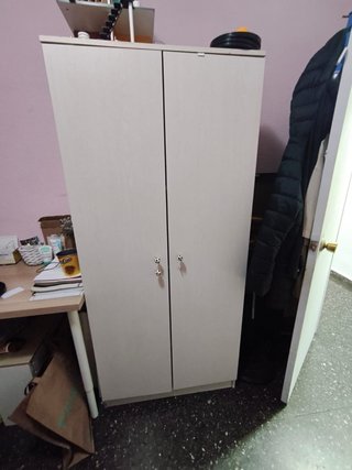 Armario 2 puertas 5 estantes
