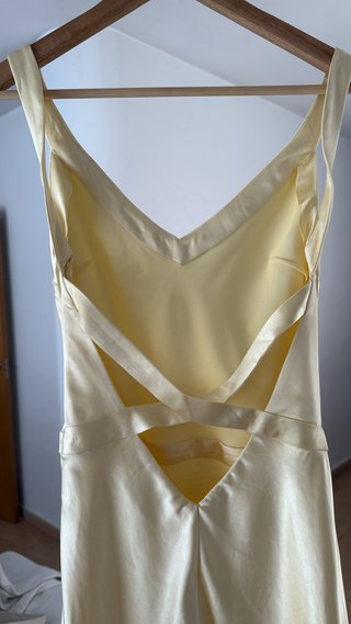 Vestido amarillo Andy Nuevo con etiqueta