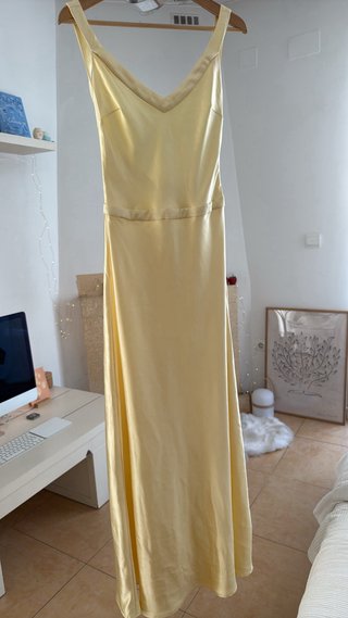 Vestido amarillo Andy Nuevo con etiqueta