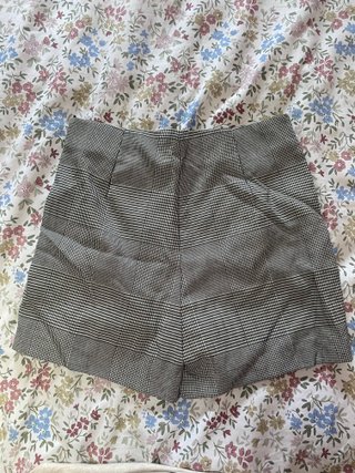 Falda pantalón cuadros botones