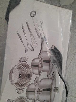 Nuovo set pentole acciaio AMC 25 pezzi