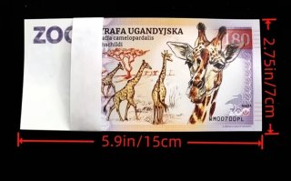 Banconote commemorative ZOO Varsavia