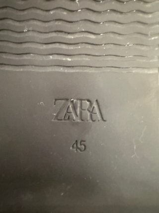 Mocasines Zara Ante Marrón Talla 45