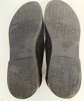 Mocasines Zara Ante Marrón Talla 45