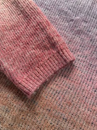 Jersey Zara degradado rosa y morado
