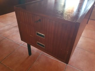 Scrivania vintage modernista anni '60