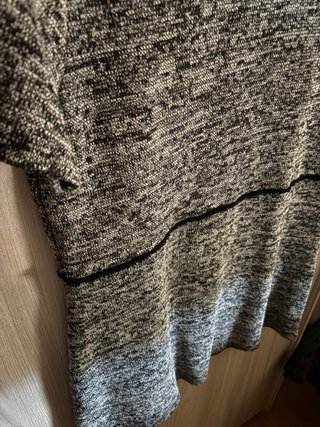 Vestito corto con bottoni dorati