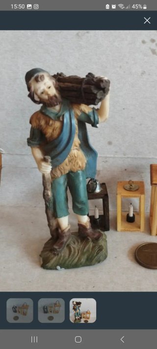 Farolillos en miniatura con vela