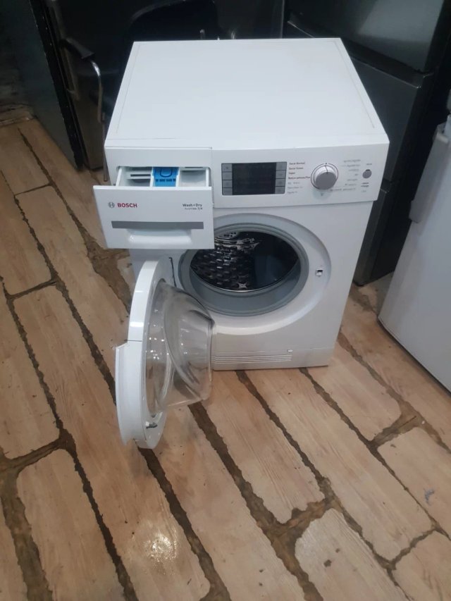 Lavadora Secadora Bosch con Transporte