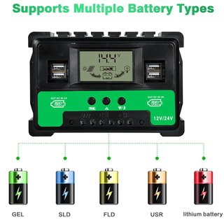 Jadeshay regulador carga solar inteligente USB