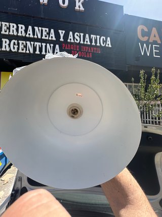 Lámpara colgante moderna madera y metal