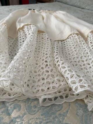 Gonna Weekend Max Mara Lino Bianco Crema
