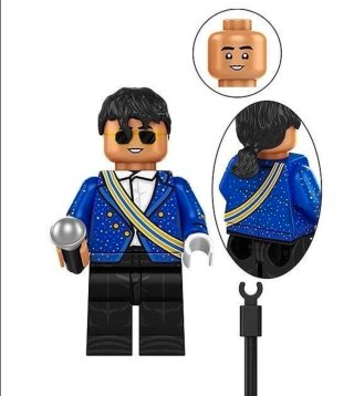 Lote 8 Figuras Michael Jackson Lego
