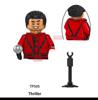 Lote 8 Figuras Michael Jackson Lego