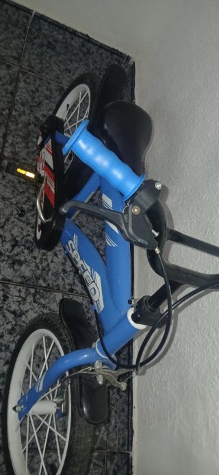 Bicicleta infantil azul SPEED