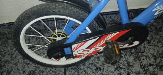 Bicicleta infantil azul SPEED