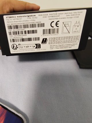 Chollo Motorola Signature - Funda Negra