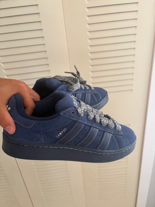 Tenis Adidas Azul/Gris Nuevos