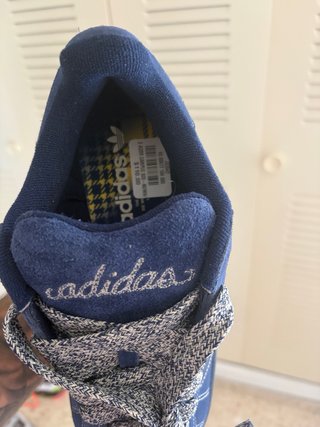 Tenis Adidas Azul/Gris Nuevos