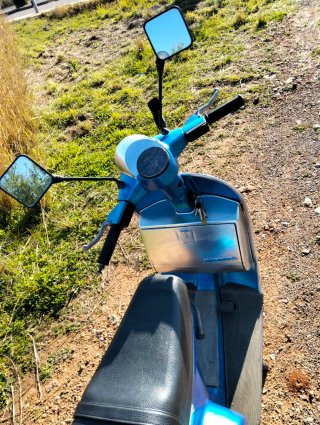 Vespa Scooter 1989 Azul/Plata