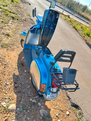Vespa Scooter 1989 Azul/Plata
