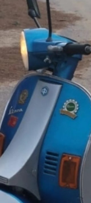 Vespa Scooter 1989 Azul/Plata