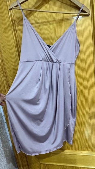 Vestido lila Inside talla S