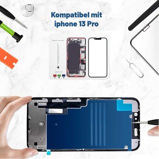 Schermo frontale in cristallo per riparazione iPhone 13 Pro