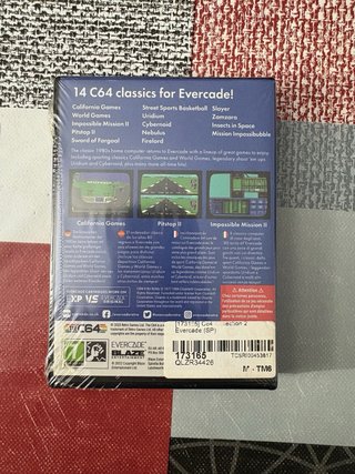 Lote 2 juegos Evercade