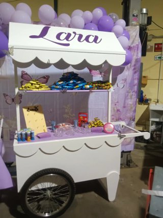 Alquiler Carrito de dulces Candy bar