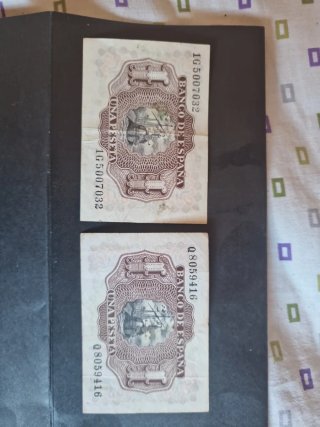 Lote 7 Billetes España Pesetas