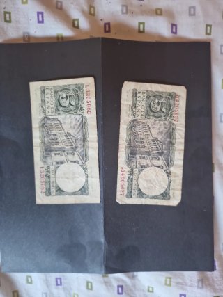Lote 7 Billetes España Pesetas