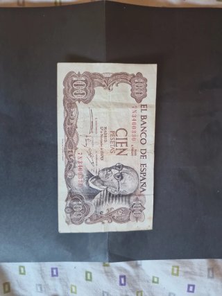 Lote 7 Billetes España Pesetas