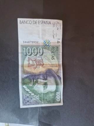 Lote 7 Billetes España Pesetas