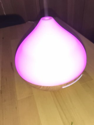 Difusor de aromas con luz