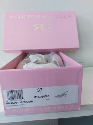 Zapatos Fucsia Piel Roberto Botella Talla 37