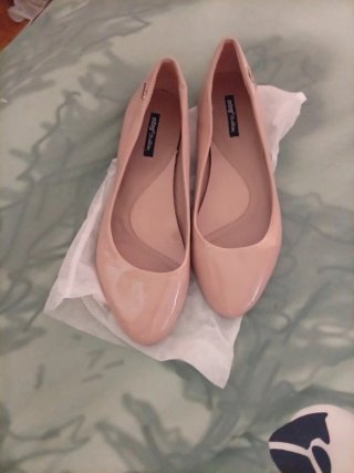 Bailarinas Fucsia ,azul cielo y beige