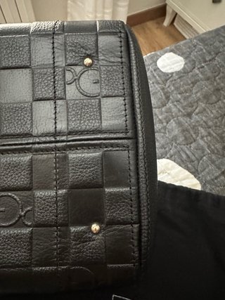 Bolso Purificación García Negro Cuadrado